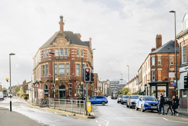 Victorian homes in Harborne Birmingham.